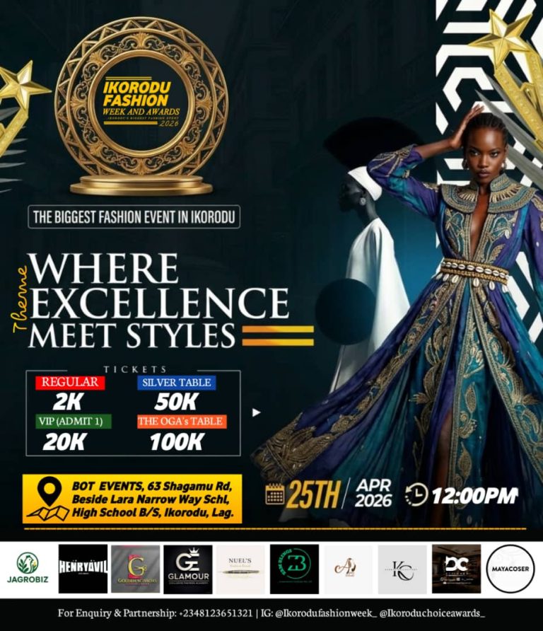 IKORODU FASHION WEEK AWARD 2026