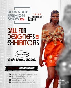 Ogun State Fashion Show 2026 Tickets Logo