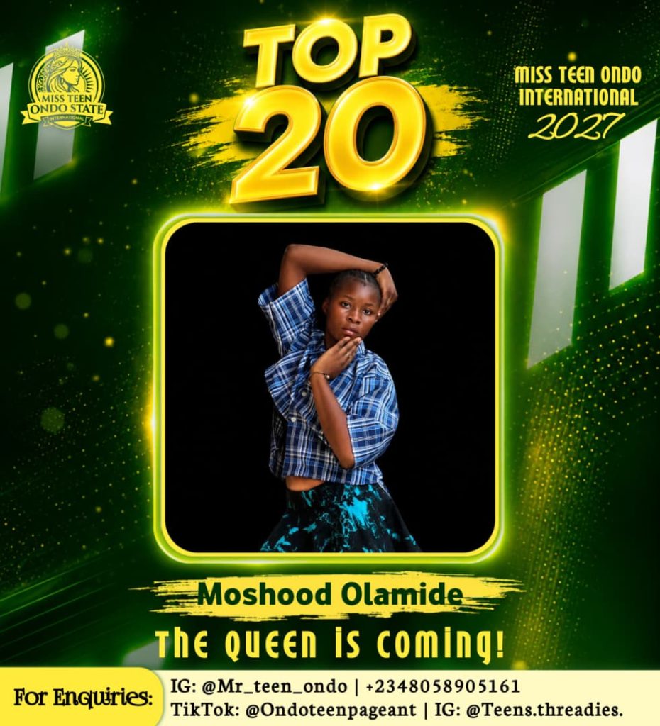 MOSHOOD OLAMIDE