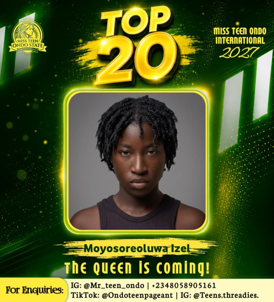 MOYOSOREOLUWA IZEL
